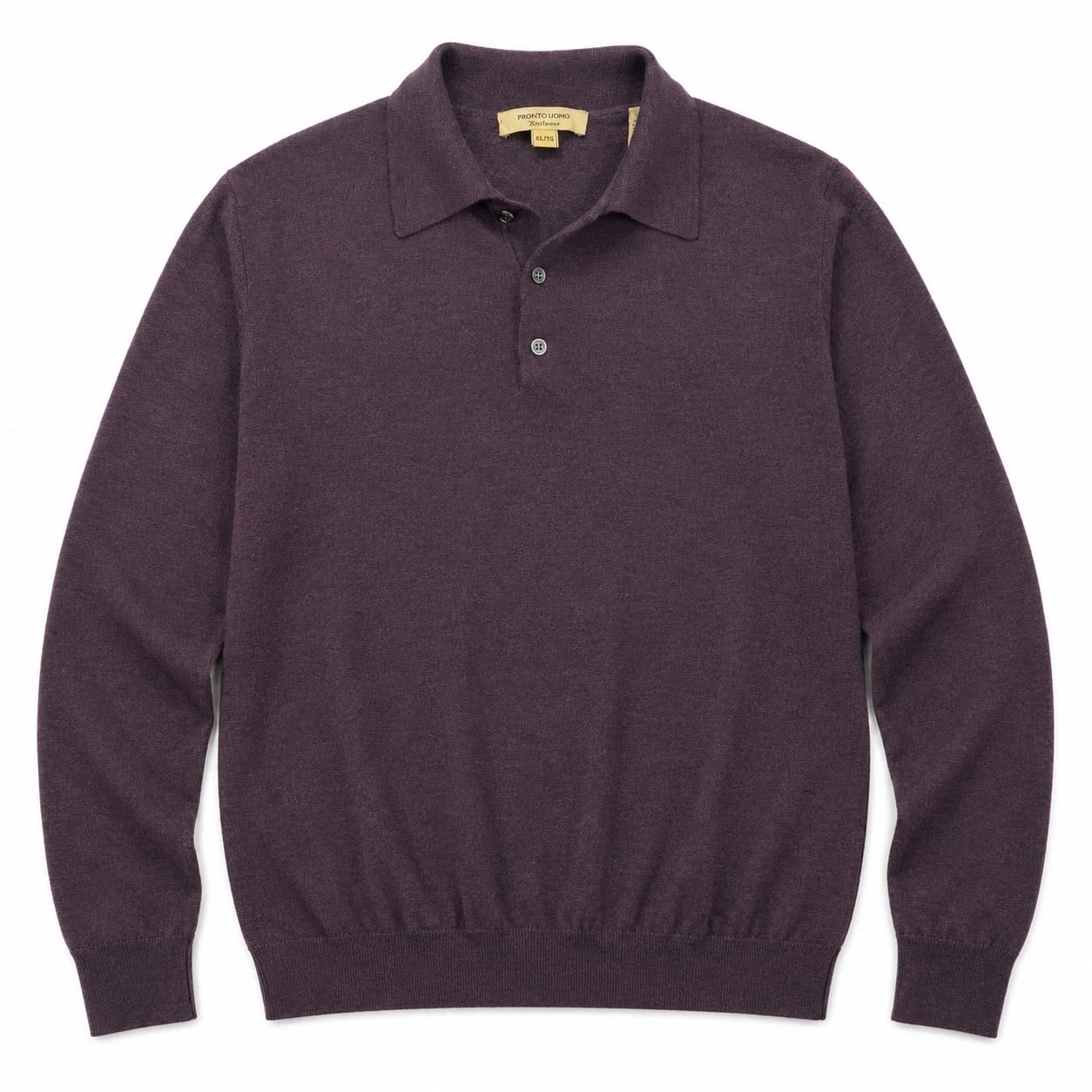 Pronto Uomo 100% Merino Wool Long Sleeve Polo Sweater XXL/56
Opens in a new window or tab