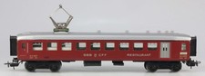 Marklin H.O. #4035 SBB CFF Swiss Dining Car, 1959 - 1968, EX
