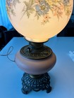 Antique B&H Bradley & Hubbard Gone with the Wind Parlor Hand Painted Lamp — photo 6