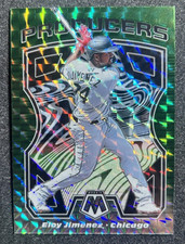 2021 Panini Mosaic Producers #P12 Eloy Jimenez Green Prizm Chicago White Sox