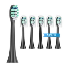 Water Flosser  Ultrasonic Toothbrush Combo 2411WF, Toothbrush Heads, 5 Pcs, ...