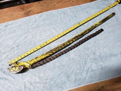 Falcon No. 49 Chain Pipe Wrench 36'' Heavy-Duty Industrial Tool   Used