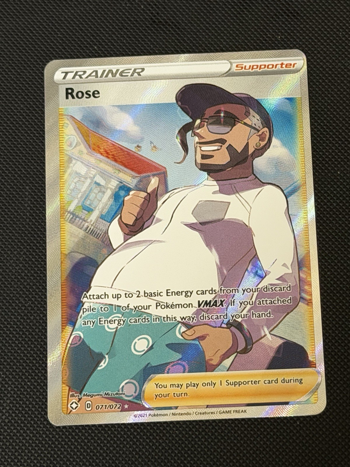 Pokemon TCG Rose (Full Art) - 071/072 Ultra Rare Shining Fates NM