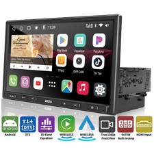 ATOTO 10 QLED Single Din Android Car Stereo 1...