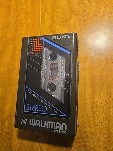Vintage Sony Walkman 1979 WM-11D Stereo Cassette Player Fully Functional Tested