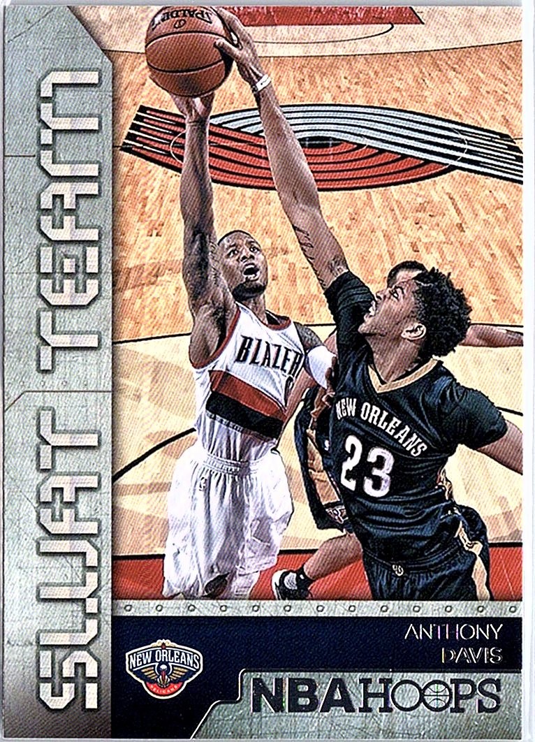 2016-17 Hoops #12 Anthony Davis Swat Team