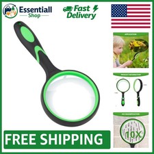 Thickened Glass Handheld Magnifier - 75MM for Effortless Reading and Exploration