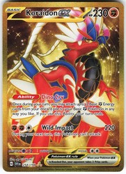 Koraidon ex 254/198 Hyper Rare Scarlet & Violet Base Set