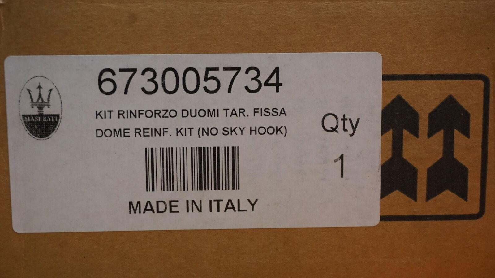 MASERATI DOME REINFORCED KIT 673005734 OEM
