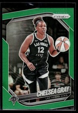 Chelsea Gray 2025 Panini Prizm WNBA Green Prizm Card #111