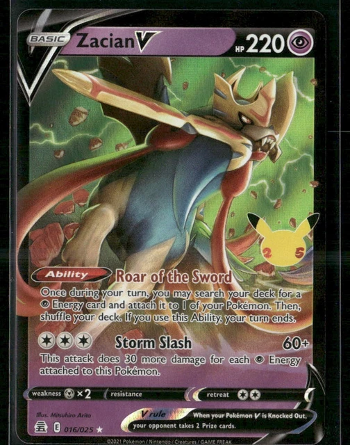 Zacian V - 016/025 - Celebrations - PK2207