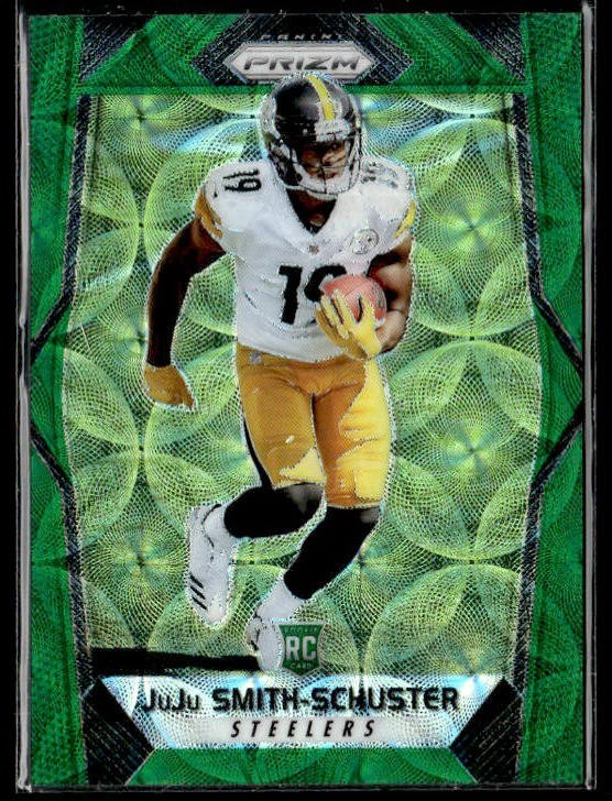 L79,475 - 2017 Panini Prizm Prizms Green Scope #281 JuJu Smith-Schuster /99