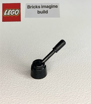LEGO Vintage schwarzer Zug 1x1 Griff Hebel (Grossel) für 12V Zug Sets-7D