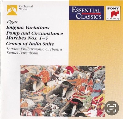 Enigma Var/Pomp & Circumstance by E. Elgar (CD, 1992) NOS New