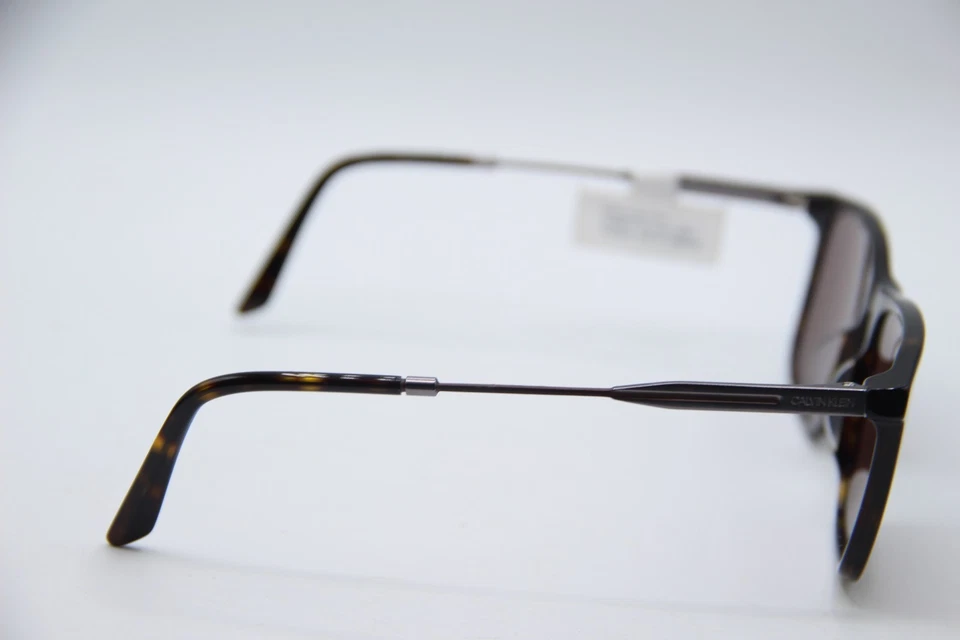NUEVAS GAFAS DE SOL CALVIN KLEIN CK 20711S 235 HAVANA MARCO AUTÉNTICO 55-18 Foto 4 de 4