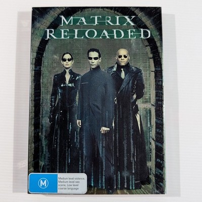 The Matrix Reloaded - DVD 2003 - Region 4 - w/ Slip Case