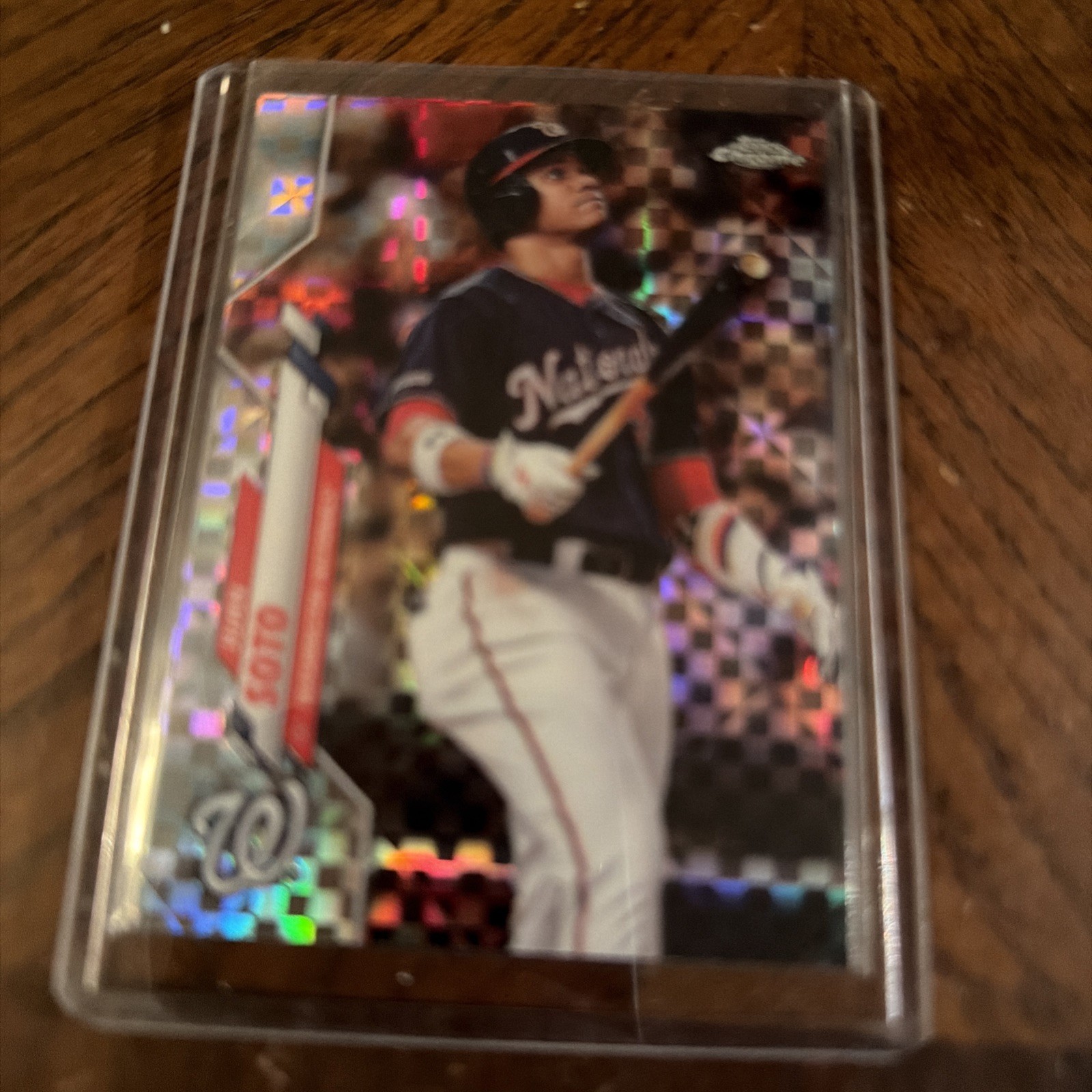 2020 Topps Chrome #12 Juan Soto X-Fractor Refractor