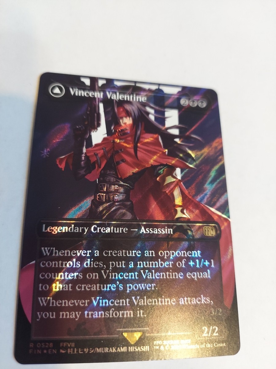 Vincent Valentine (Borderless) (Surge Foil) Final Fantasy
