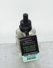New Bath Body Works Stress Relief Eucalyptus Spearmint Wallflower Refill