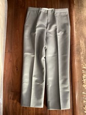 Italian Police Guardia Di Finanza 100% Virgin Wool Uniform Pants 32 x 32 Used Ex