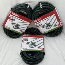 3X Hyper Tough - 3 OUTLET, Medium-Duty, Indoor/Outdoor Extension Cord 25ft/14awg