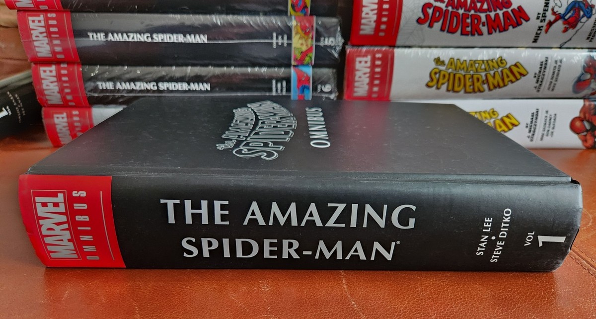 Amazing Spider-Man Omnibus Vol 1 HC Marvel Stan Lee Ditko Silver