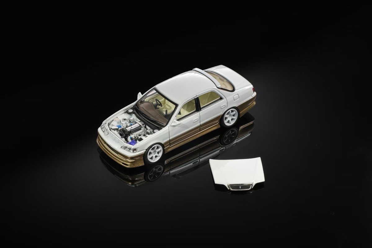 Mortal 1/64 JDM Cresta JZX100 Diecast VIP Custom Collectible Model