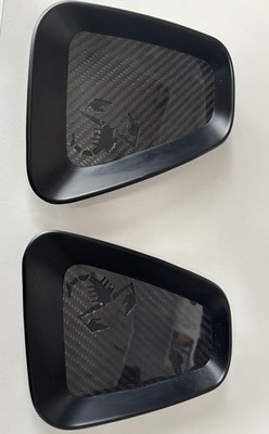 Killallchrome Abarth Serie 4 Rückleuchteneinsätze schwarz matt Fiat 500 595 695
