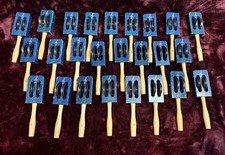Lot Of Jingle Stick Natural Wood Percussion Musical Instrument Band