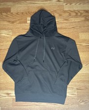 Alo Yoga Accolade Dark Grey Steel Hoodie Unisex Size M Pullover