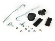 Reparatur-Set Gepäckträger klappbar vorne -MOTO NOSTRA- Vespa Smallframe V50, PV