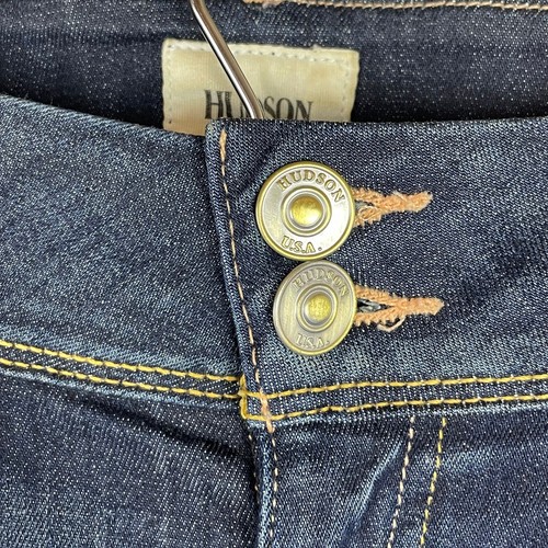 Hudson Beth Baby Boot Jeans Damen 29 dunkelblau Pattentaschen Stretch Denim " - Bild 8 von 13