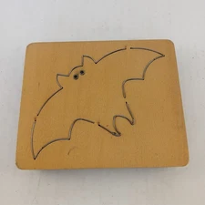 Bat Halloween Animal Ellison Educational Equipment Accucut Wood Dies 6"x5" 