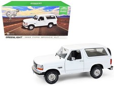 1993 Ford Bronco XLT White 1/18 Diecast SUV -  Artisan Collection by Greenlight