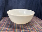 Vintage PYREX #404 Solid White Milk Glass Large Nesting Mixing Bowl Ovenware  S9