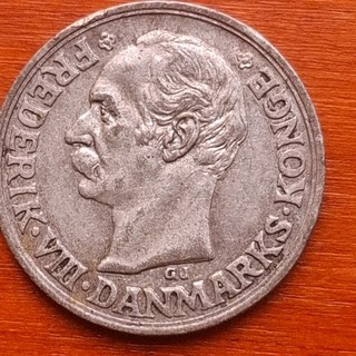 Dänemark 10 Øre 1907 Frederik VIII Silbermünze Feingehalt 0 4