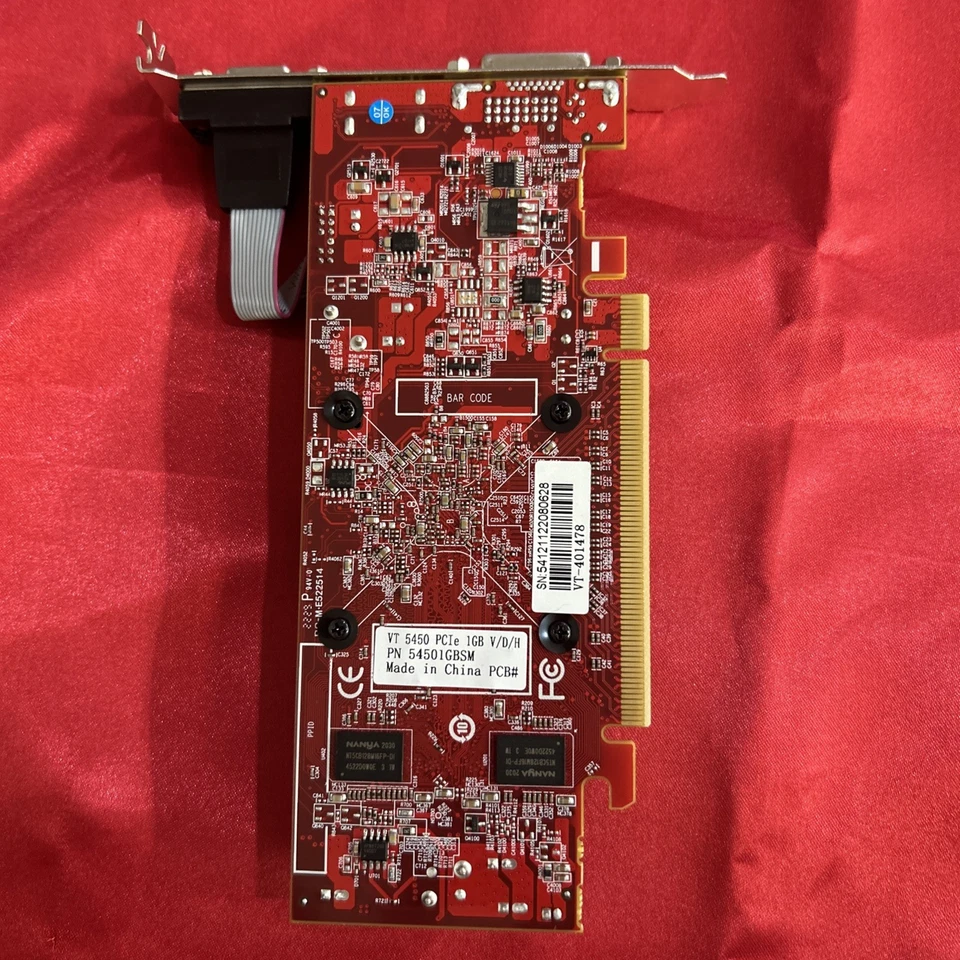 VISIONTEK VT 5450 PCI E 1GB V/D/H PN 54501GBSM CARD VT-401478 - Image 4 of 4