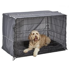 NEW WORLD DOG CRATE COMFORT KIT FITS 48-INCH DOG CRATE - GRAY