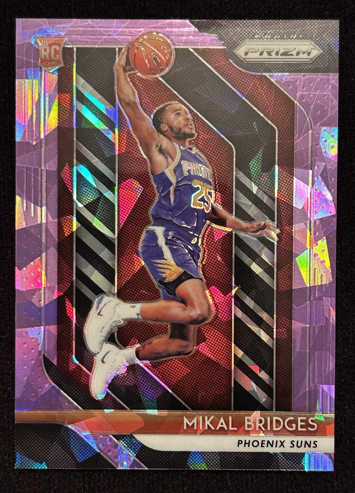 Mikal Bridges 2018 Prizm #289 Purple Ice /149 RC