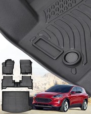 Floor Mats Cargo Liner For Ford Escape 2013-2019 Ford C-max All Weather 4pcs