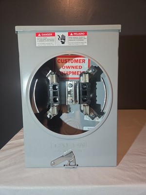 Siemens Type  UAT-1    4 JAW METER Socket 135A
