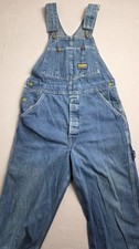 Vinatge OshKosh B'gosh Overalls Mens 32x32 Union Made Sanforized 90s USA Denim