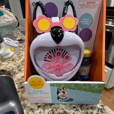 Sun Squad Puppy Bubble Maker with 4 fl oz Bubble Solution, Ages 4-7