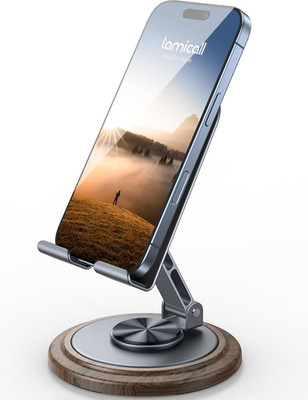 Grey Phone Holder, Desk Accessories - Easter Basket Stuffers for Teens, Boys, Gi
