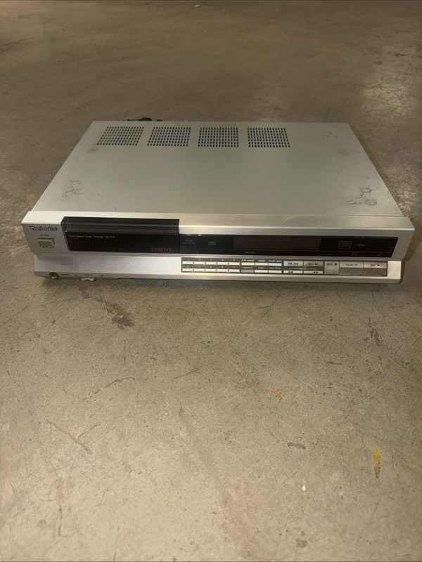 1985 Vintage Technics SL-P2 Vintage CD Player TESTED WORKS
