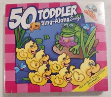50 Toddler Sing-Along Songs by Twin Sisters Productions (2006, CD) DIGIPAK
