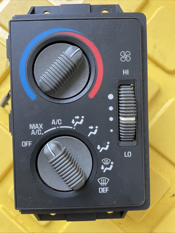 16205775 Chevy 1995 1996 1997 S10 Blazer interruptor de controle de aquecedor GMC Sonoma fabricante de equipamento original W2 - Imagem 2 de 4