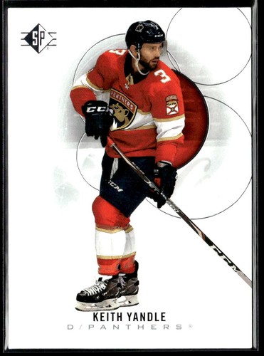 2020-21 SP #11 Keith Yandle Florida Panthers Hockey Card - Picture 1 of 2