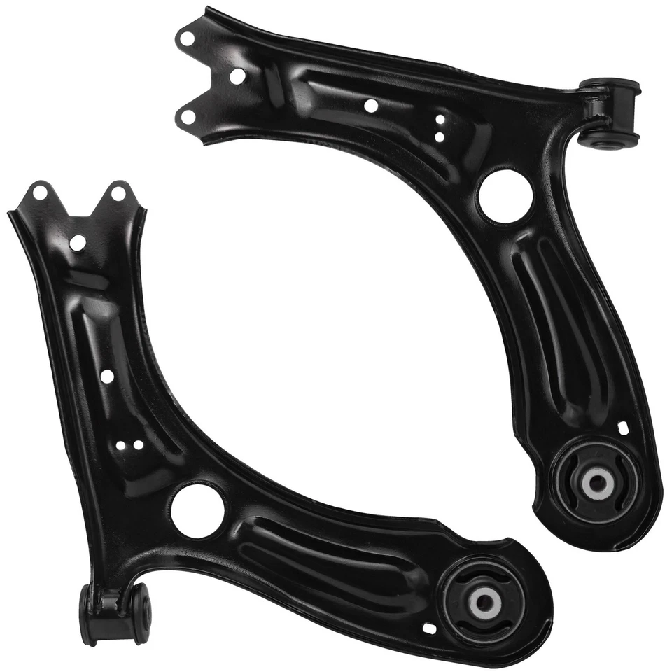 Front Lower Control Arms Inner Outer Tie Rods for 2011 - 2018 Volkswagen Jetta - Image 3 of 4