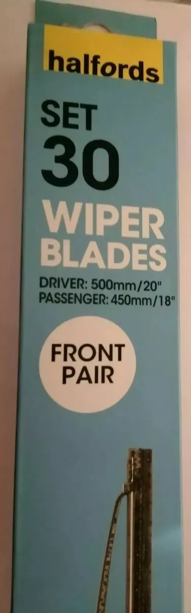 Halfords car online windscreen wipers